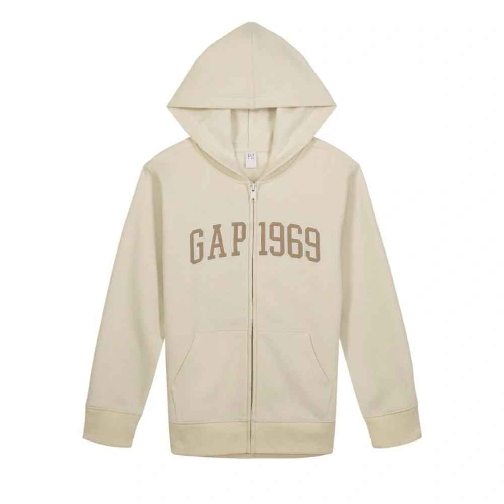 NWT Gap Boys Full Zip Embroidered Hoodie